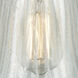 Edison White Mouchette 4 Light 33 inch Antique Brass Bath Vanity Light Wall Light